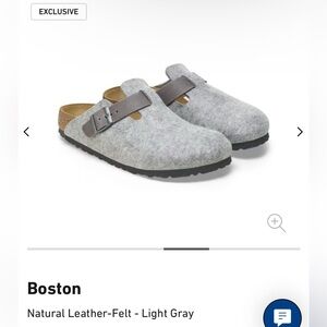 NWT Birkenstock Men’s Boston Clogs